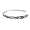 CHROME HEARTS クロムハーツ（原本無） BANGLE SCROLL スクロール バンド シルバー ブレスレット バングル シルバー系【中古】