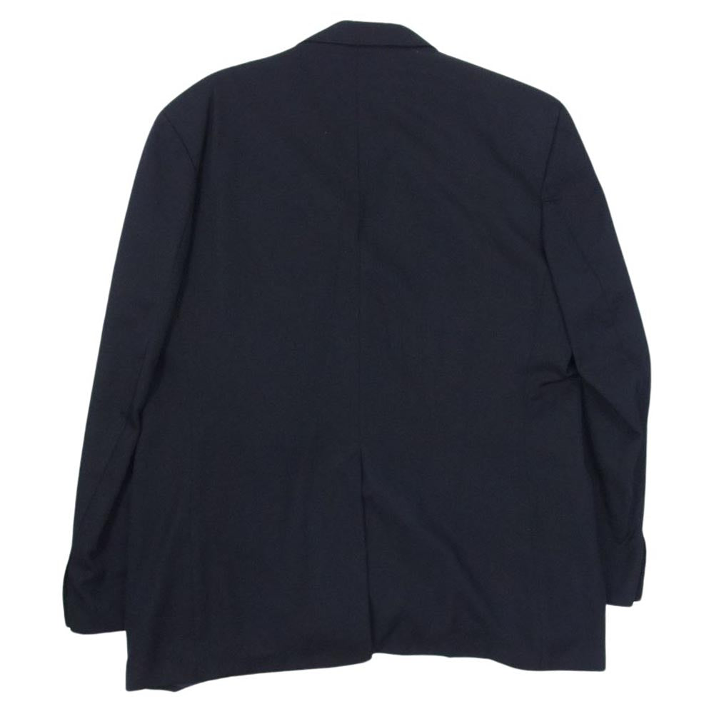 BURBERRY バーバリー BURBERRYS ウール シングル 2B テーラード ジャケット ブレザー ネイビー系 54R【中古】
