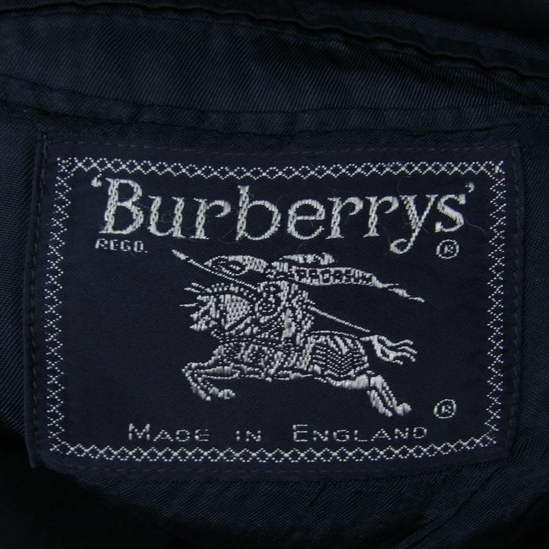 BURBERRY バーバリー BURBERRYS ウール シングル 2B テーラード ジャケット ブレザー ネイビー系 54R【中古】