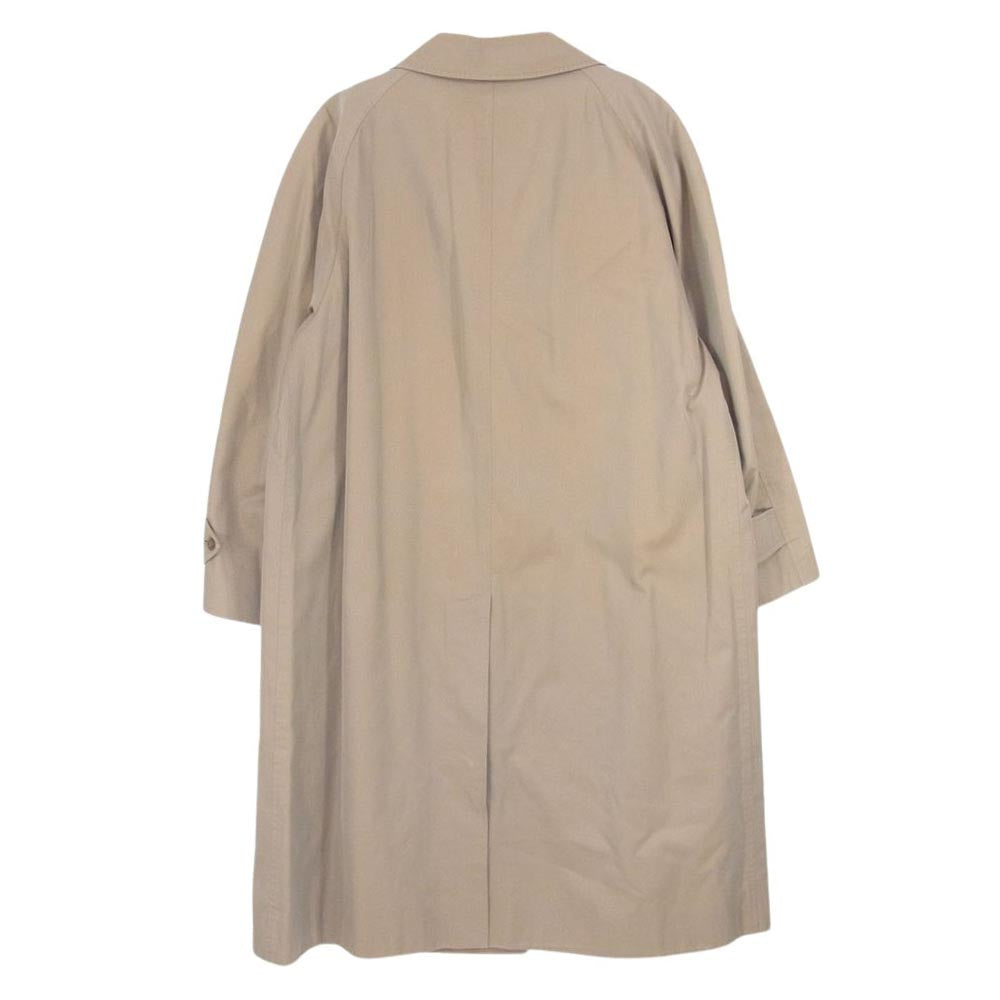 BURBERRY バーバリー WR050-902-46 BURBERRYS ネーム入り 裏地チェック ステンカラー コート ベージュ系 サイズ表記無【中古】