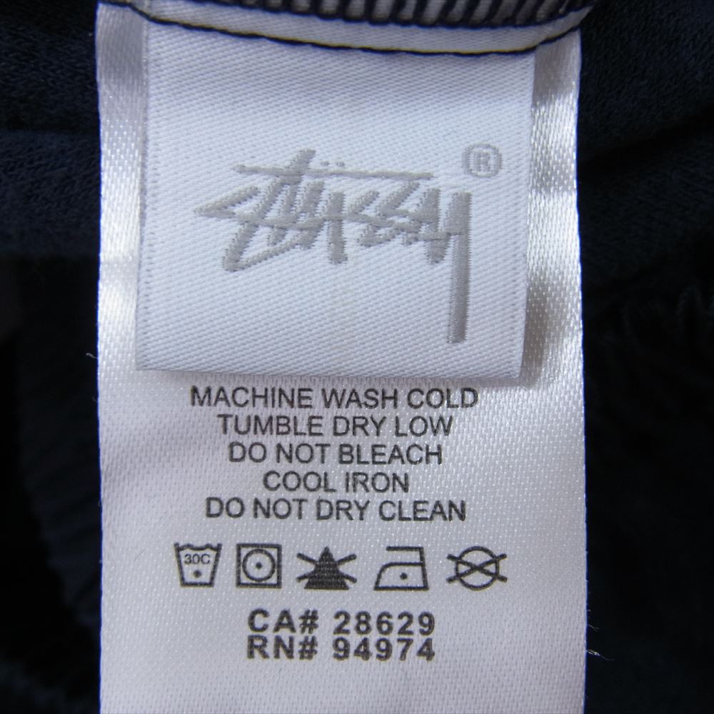 STUSSY ステューシー Terry(stussy short pant パイル地 ショート パンツ  ネイビー系 M【新古品】【未使用】【中古】