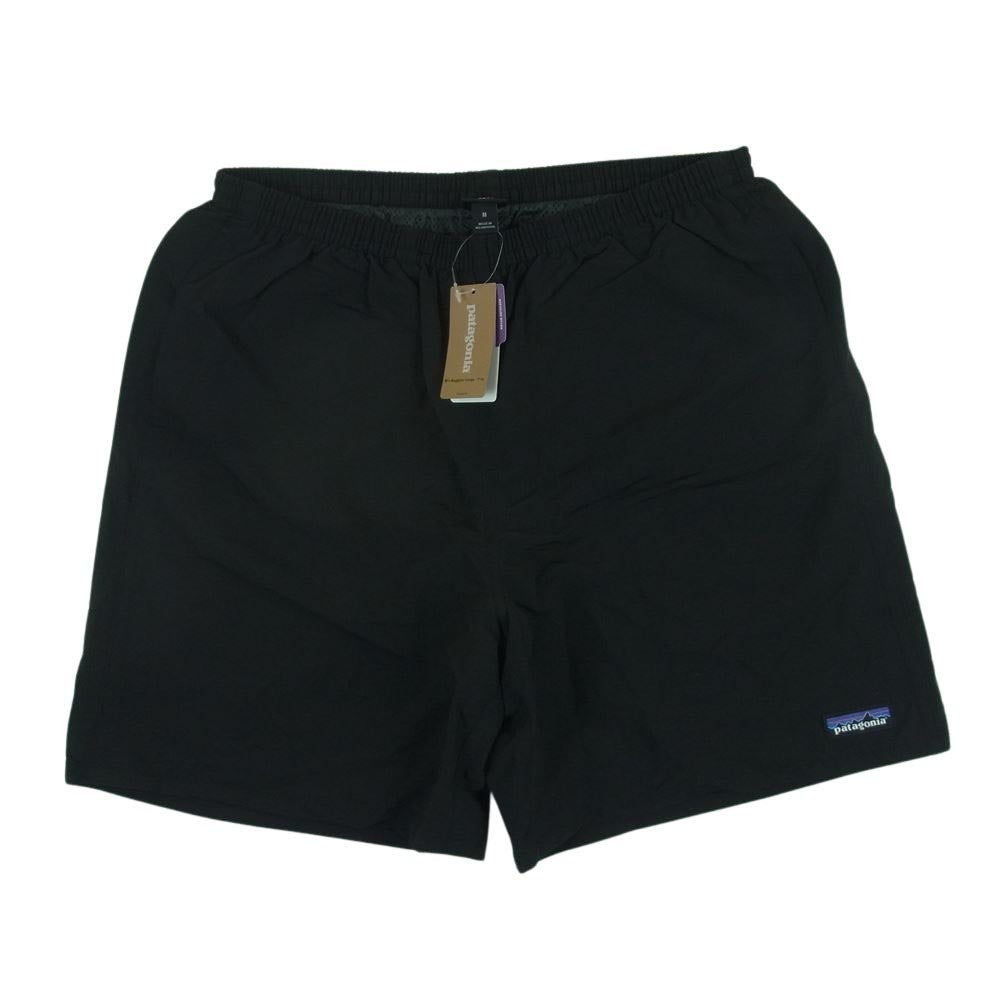 patagonia パタゴニア 58034 Baggies Longs バギーズ ロング 7インチ バギー ショーツ ショート パンツ ブラック系 M【極上美品】【中古】