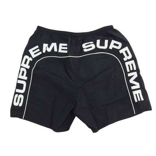 Supreme シュプリーム 22SS  Arc Water Short アーチロゴ ウォーター ショーツ ショート パンツ ブラック系 M【極上美品】【中古】