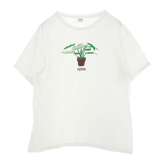 Supreme シュプリーム 17AW Plant Tee プラント 半袖 Tシャツ ホワイト系 XL【中古】