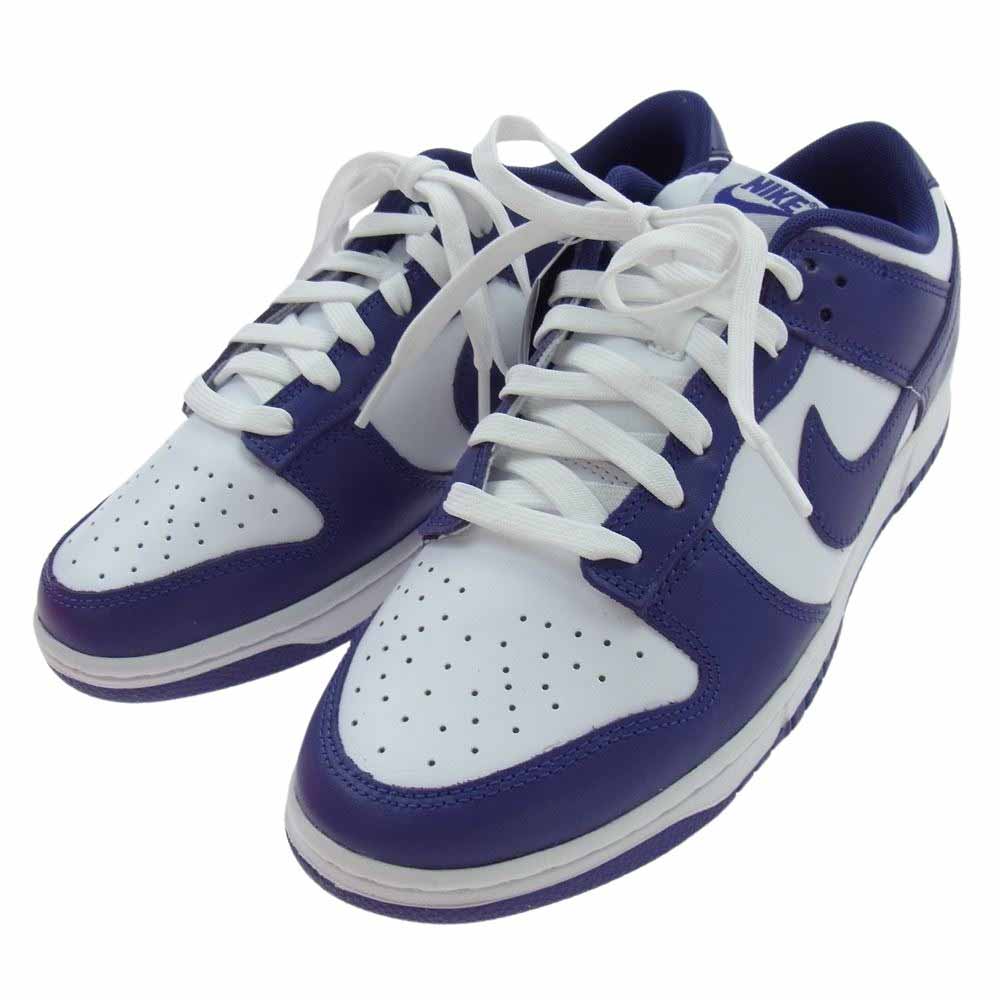 NIKE ナイキ DD1391-104 Dunk Low Retro Championship Court Purple ダンク ロー レトロ チャンピオンシップ コートパープル パープル系 27.0cm【美品】【中古】