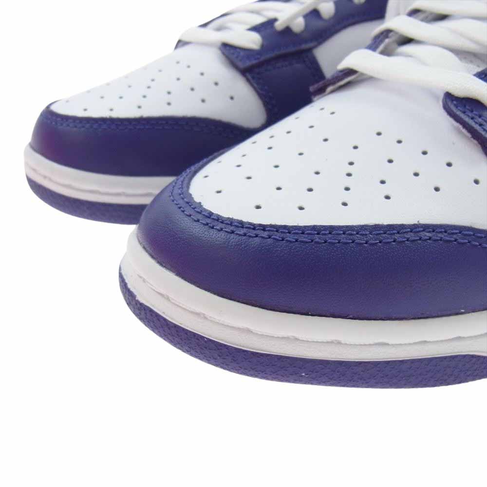 NIKE ナイキ DD1391-104 Dunk Low Retro Championship Court Purple ダンク ロー レトロ チャンピオンシップ コートパープル パープル系 27.0cm【美品】【中古】