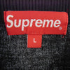 Supreme シュプリーム 18SS Checkered Panel Crewneck Sweater チェッカー パネル クルーネック セーター ブラック系 M【中古】