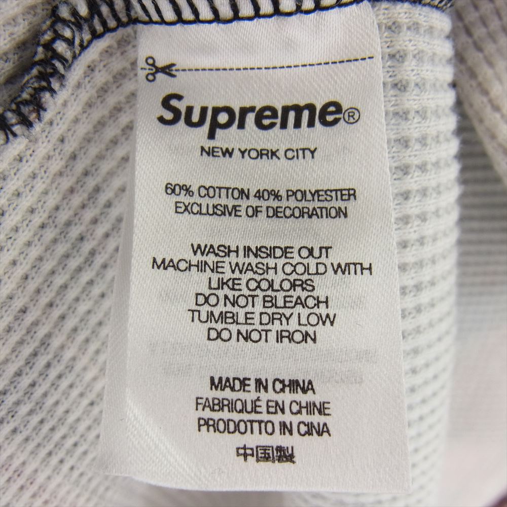 Supreme シュプリーム 22AW Republica Thermal リパブリカ サーマル 長袖 Tシャツ マルチカラー系 M【中古】