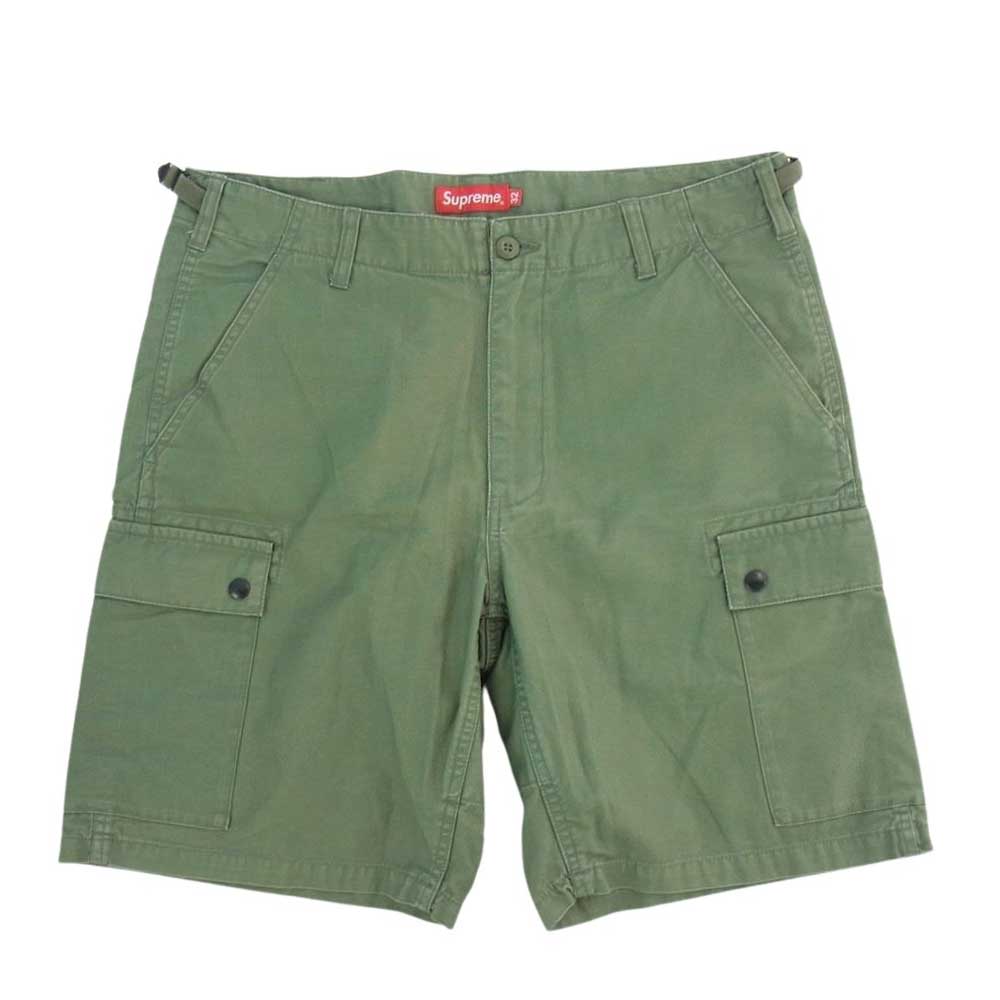Supreme シュプリーム 20SS Cargo Short カーゴ ショート パンツ カーキ系 32【美品】【中古】
