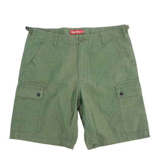 Supreme シュプリーム 20SS Cargo Short カーゴ ショート パンツ カーキ系 32【美品】【中古】