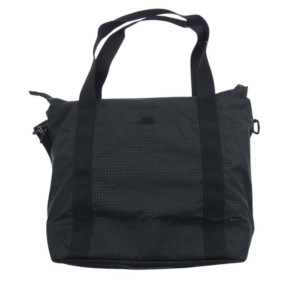 Supreme シュプリーム 22AW Tote Bag Xpac ボックスロゴ 2WAY ショルダー トート バッグ ブラック系【美品】【中古】