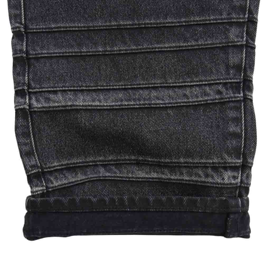 Supreme シュプリーム 22AW Layered Jean レイヤード デニム パンツ ブラック系 43【美品】【中古】