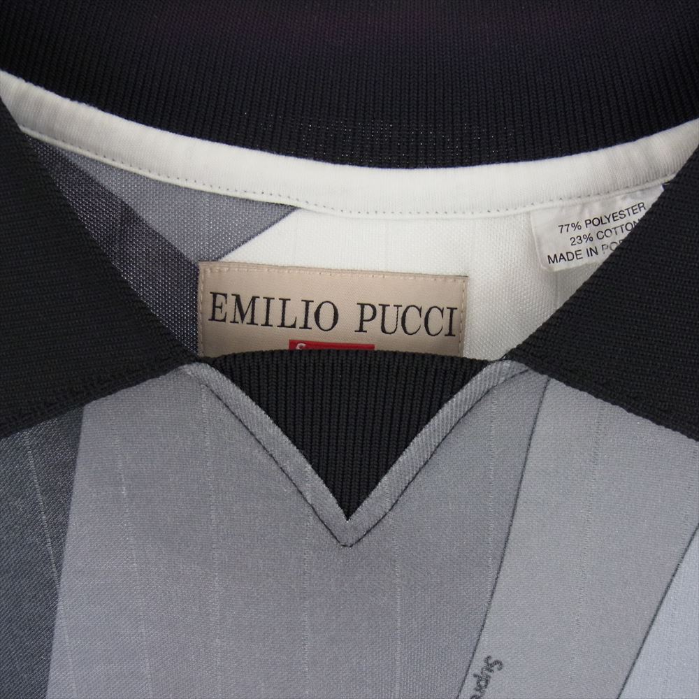 Supreme シュプリーム 21SS Emilio Pucci Soccer Jersey エミリオ プッチ サッカー ジャージ 半袖 Tシャツ グレー系 M【美品】【中古】