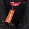 Supreme シュプリーム 22AW Layered Denim Trucker Jacket レイヤード デニム トラッカー ジャケット ブラック系 L【美品】【中古】