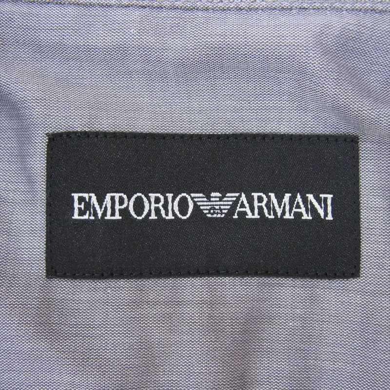 Emporio Armani エンポリオ・アルマーニ V1CC2T V118C ドレスシャツ グレー系 41【新古品】【未使用】【中古】