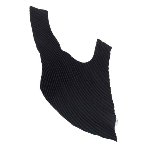 ISSEY MIYAKE イッセイミヤケ me ミ― MI33AG991 プリーツ加工 トートバッグ ブラック系【中古】