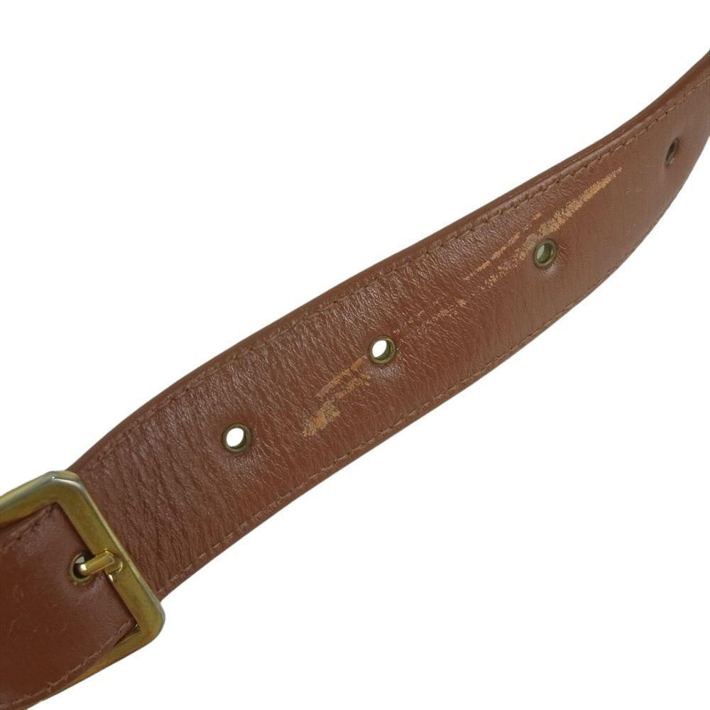 MCM エム・シー・エム 2WAY ショルダー ビジネス バッグ ブラウン系【中古】