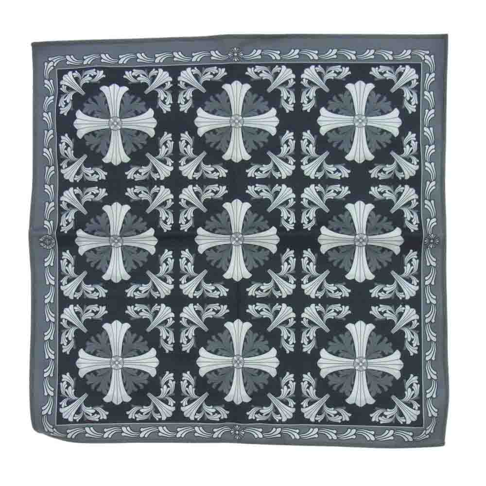 CHROME HEARTS クロムハーツ（原本無） GITTIN ANY BSフレアテンプル スクエアフレーム サングラス アイウェア  ネイビー系【中古】