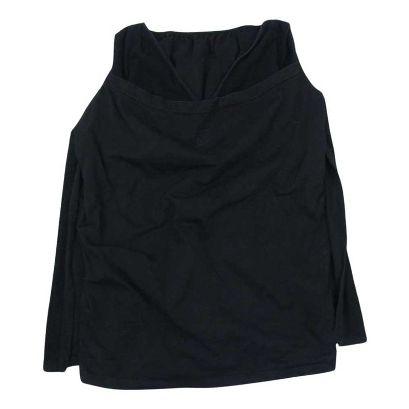 Rick Owens リックオウエンス DS14F4106-RIG DRKSHDW ダークシャドウ Vネック ノースリーブ Tシャツ タンクトップ ブラック系 S【中古】