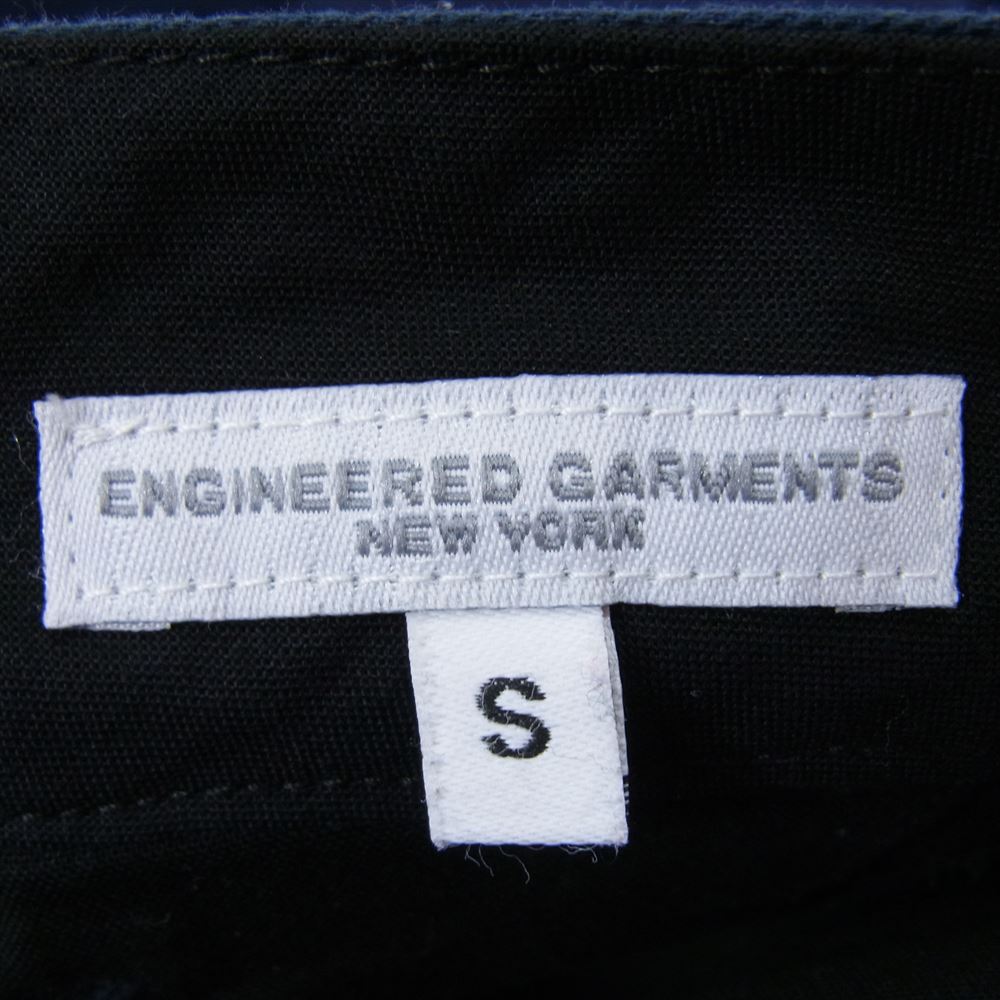 Engineered Garments エンジニアードガーメンツ GHURKA SHORT グルカショーツ ハーフパンツ マルチファブリック 多素材切替 コーデュロイ リップストップ ネイビー系 S【中古】