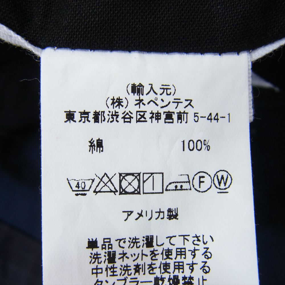 Engineered Garments エンジニアードガーメンツ GHURKA SHORT グルカショーツ ハーフパンツ マルチファブリック 多素材切替 コーデュロイ リップストップ ネイビー系 S【中古】