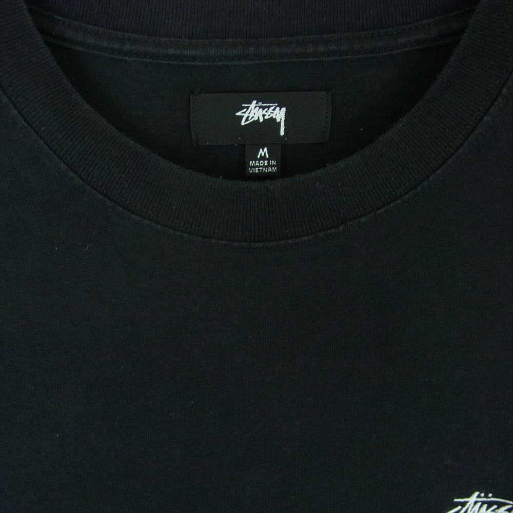 STUSSY ステューシー 1140241 Stock Logo ロゴ 刺繍 半袖 Tシャツ