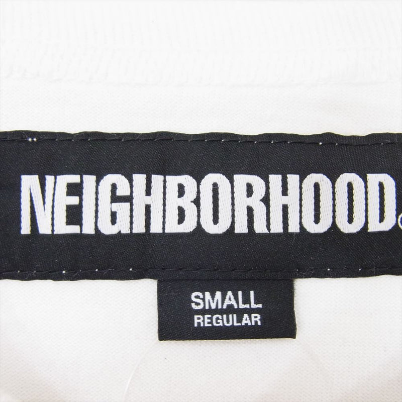 NEIGHBORHOOD ネイバーフッド CLASSIC-P CREWNECK SS ポケット Tシャツ 半袖  ホワイト系 S【中古】