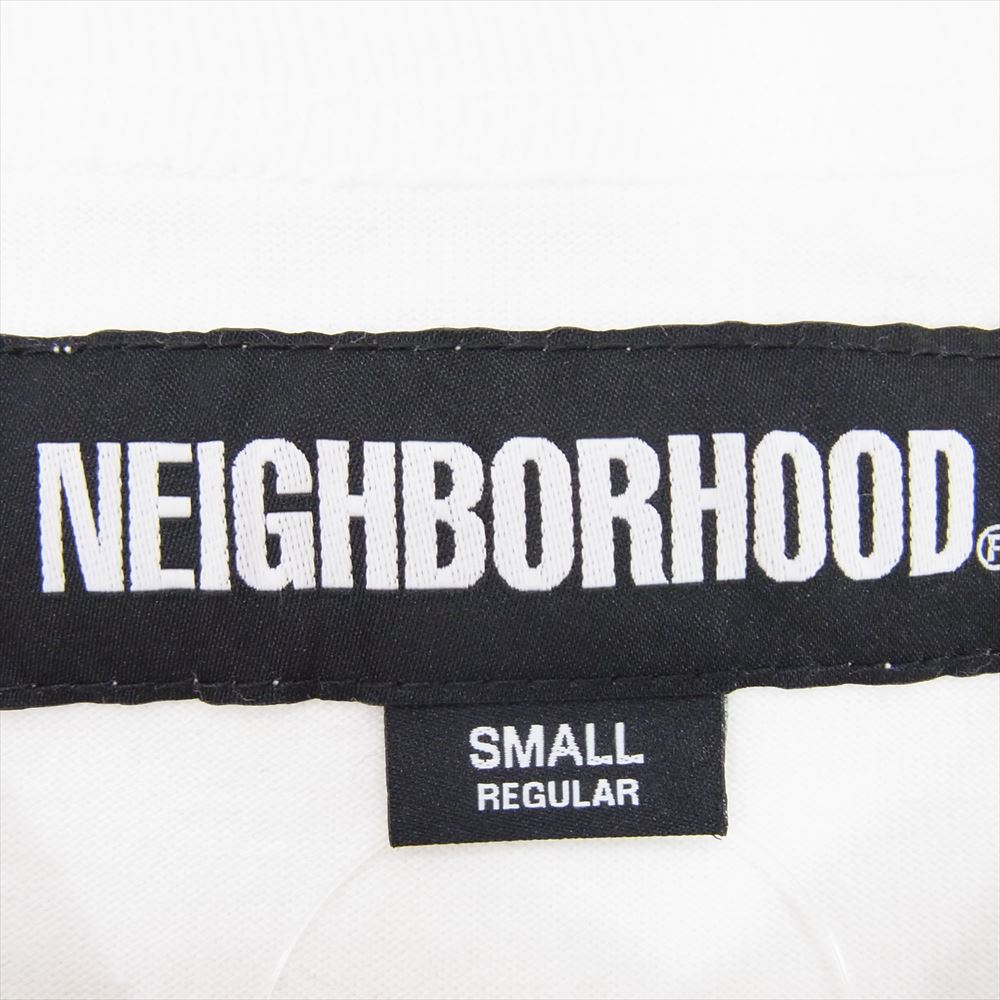 NEIGHBORHOOD ネイバーフッド 23SS 231FPNH-CSM04 CLASSIC-P CREWNECK SS ポケット Tシャツ 半袖  ホワイト系 S【中古】