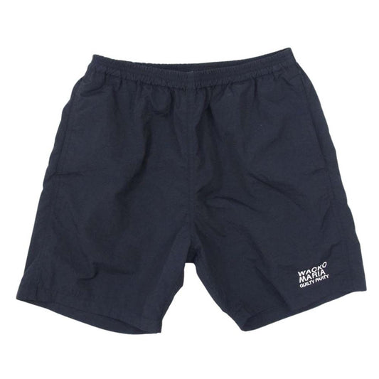WACKO MARIA ワコマリア 23SS 23SS-WMP-PT08 BOARD SHORTS ナイロン ボード ショーツ ハーフ パンツ ブラック系 M【中古】