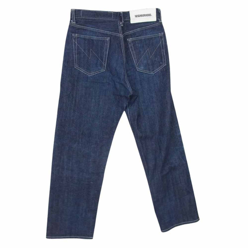 NEIGHBORHOOD ネイバーフッド 23SS  231XBNH-PTM01 RIGID DENIM DP BASIC PANTS リジッド デニム ベーシック パンツ インディゴブルー系 S【中古】