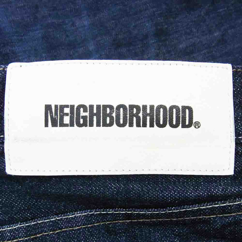 NEIGHBORHOOD ネイバーフッド 23SS  231XBNH-PTM01 RIGID DENIM DP BASIC PANTS リジッド デニム ベーシック パンツ インディゴブルー系 S【中古】