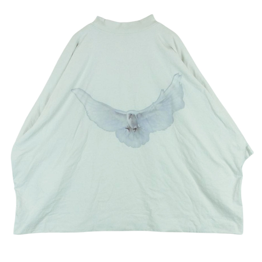 イージー ギャップ Dove No Seam Tee ドーヴ オーバーサイズ 半袖 Tシャツ スウェット オフホワイト系 XXL【中古】