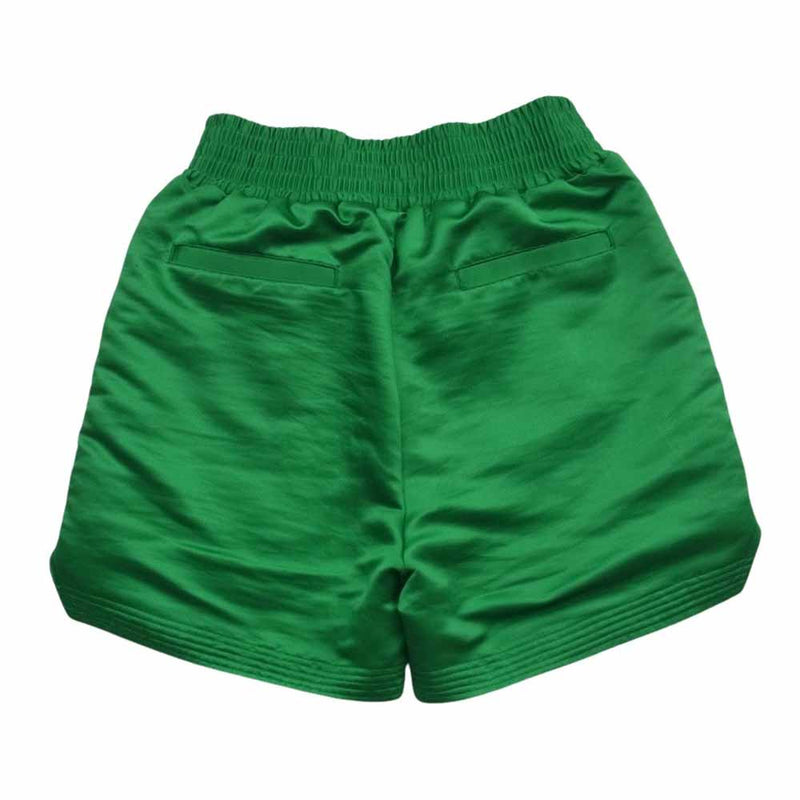 SAINT MICHAEL セントマイケル SHORTS BOXING ボクサー ショーツ ショート パンツ 日本製 グリーン系 S【中古】