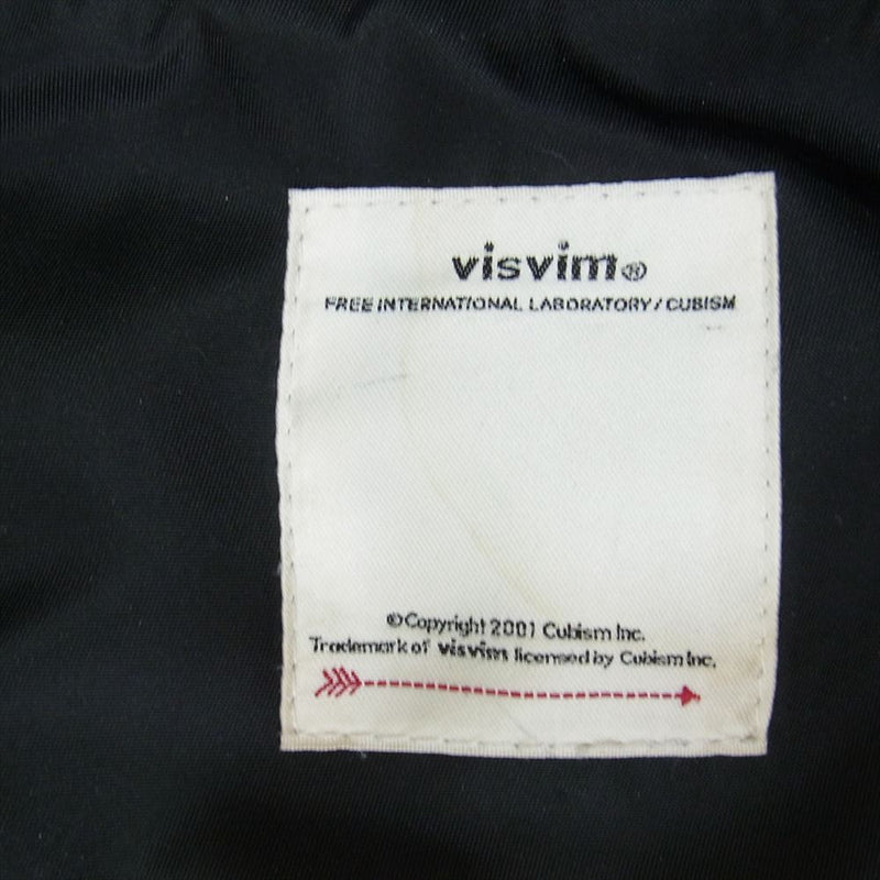 VISVIM ビズビム 23SS CORDURA 20L FRA VEG LAMB コーデュラ ベジタブルタンニンラムスキン ラムレザー切替 バックパック リュックサック ブラック系【中古】