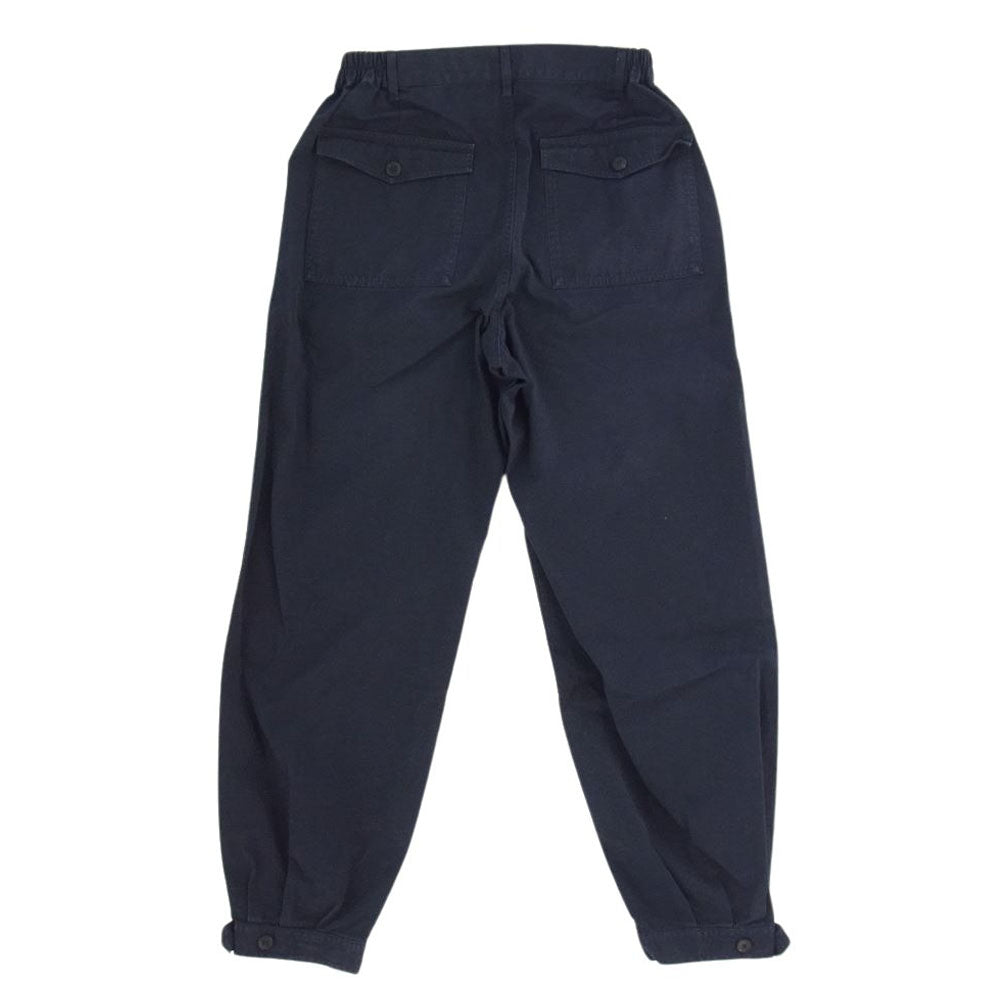 VISVIM ビズビム 23SS 0123105008012 CARROLL PANTS キャロルパンツ NAVY ネイビー ネイビー系 1【中古】