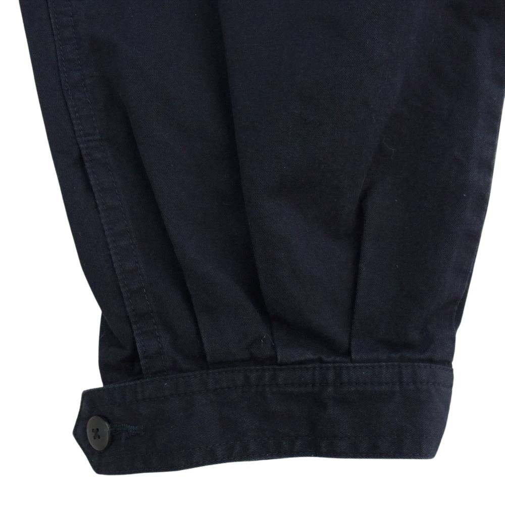 VISVIM ビズビム 23SS 0123105008012 CARROLL PANTS キャロルパンツ NAVY ネイビー ネイビー系 1【中古】