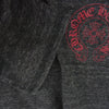CHROME HEARTS クロムハーツ（原本無） 2212-304-1039 国内正規品 ホースシュー ロゴ プリント ヘンリーネック 七分丈 カットソー Tシャツ ブラック ブラック系 M【中古】