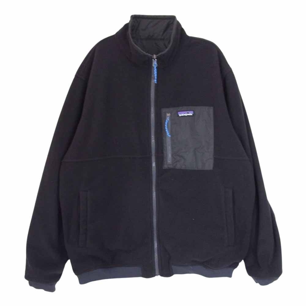 patagonia パタゴニア 23AW 26215FA23 Reversible Shelled Microdini Jacket リバーシブル シェルド マイクロディニ ジャケット ブラック系 サイズ表記無【中古】