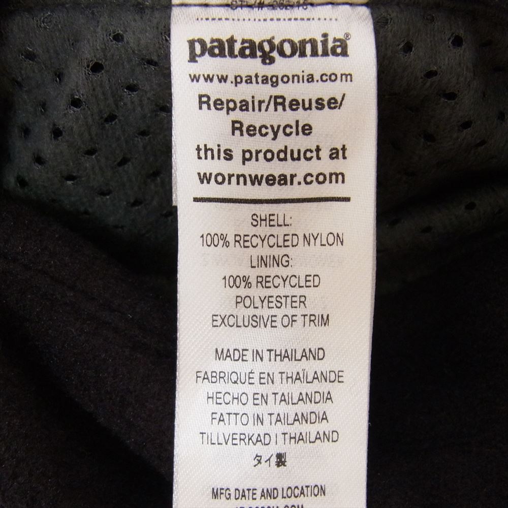 patagonia パタゴニア 23AW 26215FA23 Reversible Shelled Microdini Jacket リバーシブル シェルド マイクロディニ ジャケット ブラック系 サイズ表記無【中古】