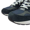 NEW BALANCE ニューバランス M992GG USA製 992 スエード メッシュ ローカット スニーカー  ネイビー系 28cm【中古】