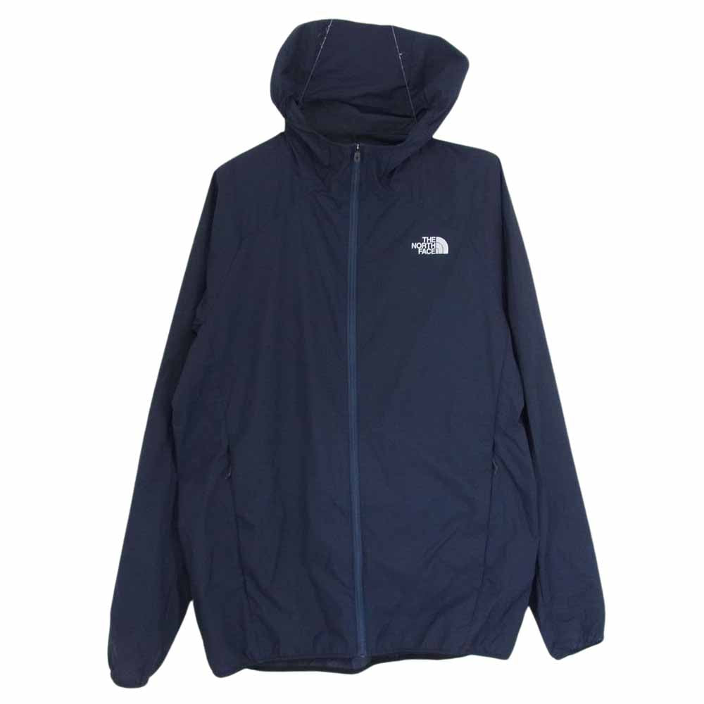 THE NORTH FACE ノースフェイス NP22280 Swallowtail Vent Hoodie スワロー テイル ベント フーディ ジャケット ネイビー系 XL【中古】