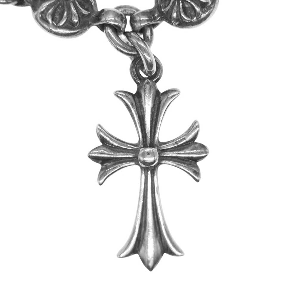 CHROME HEARTS クロムハーツ（原本無） タイニーCHクロス クロスボール ブレスレット【中古】