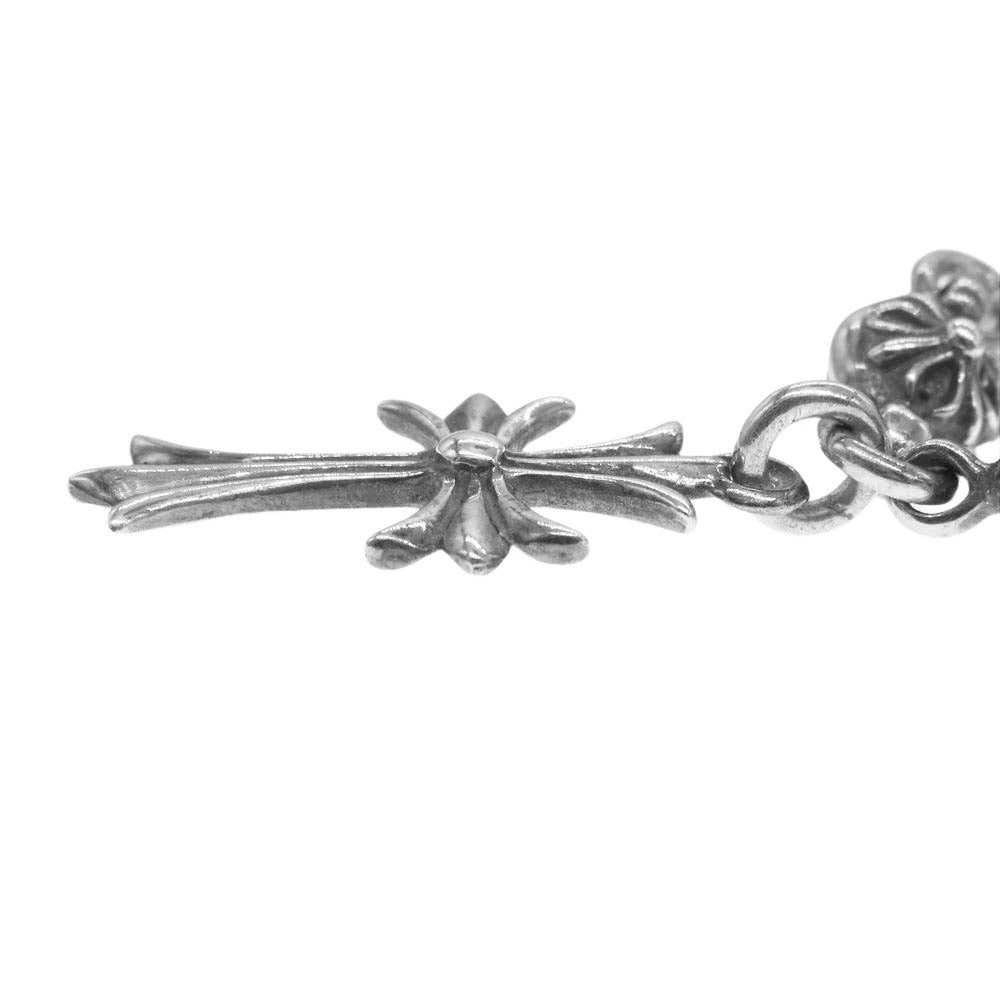 CHROME HEARTS クロムハーツ（原本無） タイニーCHクロス クロスボール ブレスレット【中古】