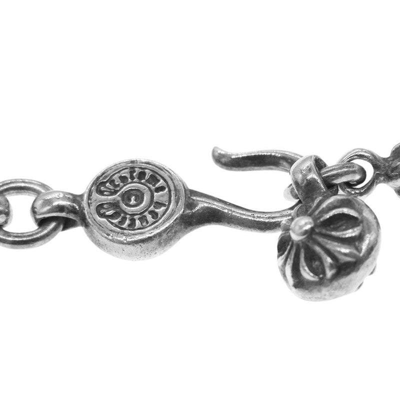 CHROME HEARTS クロムハーツ（原本無） タイニーCHクロス クロスボール ブレスレット【中古】