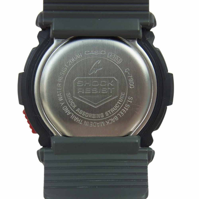 CASIO G-SHOCK カシオ ジーショック G-7900 タイドグラフ デジタル ウォッチ 腕時計 ブラック系【中古】