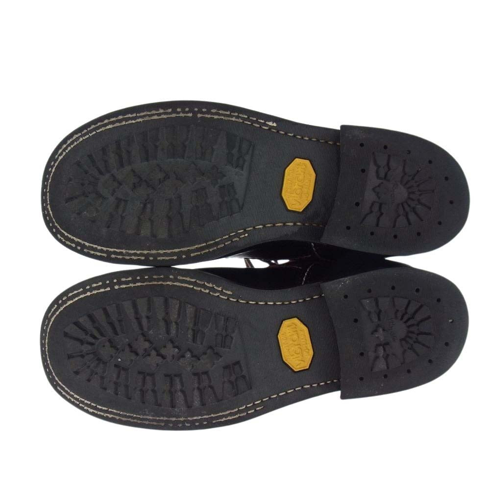 THE FLAT HEAD ザフラットヘッド SKB-20H Horse Hide Work Boots ホースハイド ワーク ブーツ ライトブラウン系 ブラック系 26.5cm【中古】