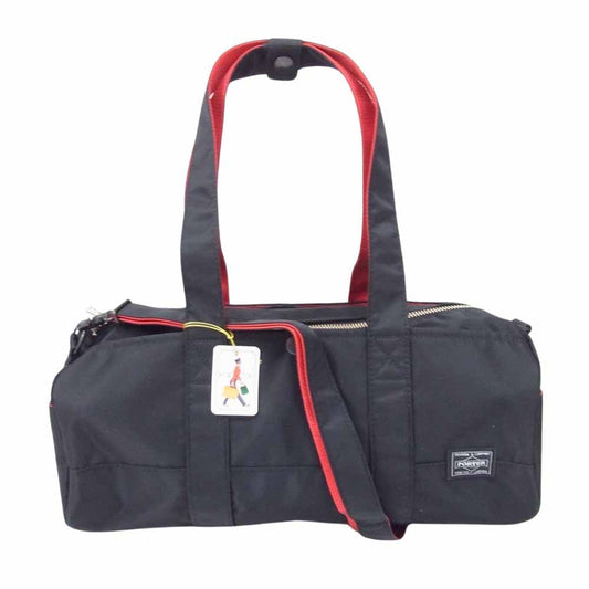 PORTER ポーター 383-06697 L-fine エルファイン 2way ボストン ハンド バッグ ブラック系【極上美品】【中古】