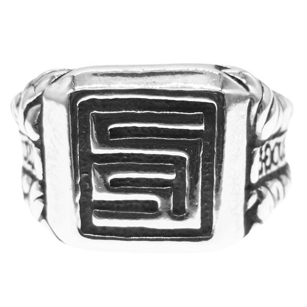 BILL WALL LEATHER ビルウォールレザー shawn stussy ショーンステューシー S/DOUBLE リング 20号【中古】