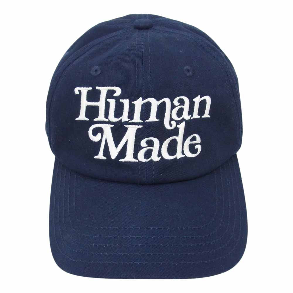 HUMAN MADE ヒューマンメイド 23AW × Girls Don't Cry ガールズドントクライ GDC 6PANEL CAP OTSUMO PLAZA EXCLUSIVE ITEM 6パネル キャップ ネイビー系【中古】