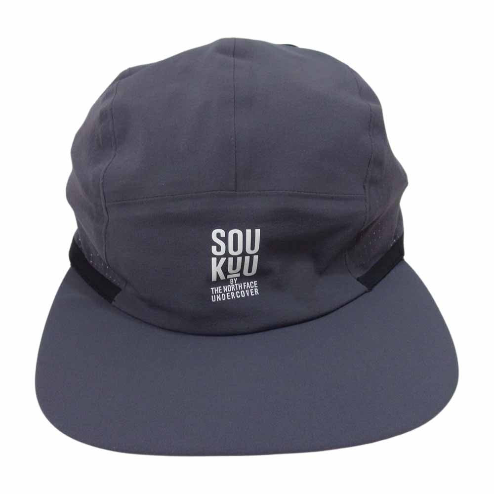 UNDERCOVER アンダーカバー 24SS NN52412UC × THE NORTH FACE SOUKUU SEASON 2 Trail Run Cap ノースフェイス トレイルラン キャップ グレー系 F【中古】